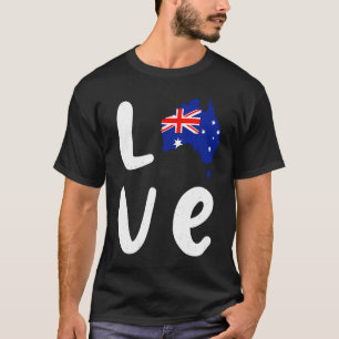 Australia Day Cool Australia Flag For Women Men T-Shirt