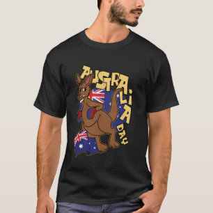 Australia Day Funny Kangaroo Australian Australia T-Shirt