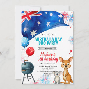 Australia Day party Invitation