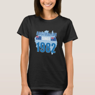 Australia Day patriotic Australian Vintage Happy D T-Shirt