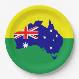 Australia Day Plate