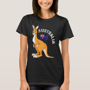 Australia Day Toddler Shirt Funny Kangaroo Austral