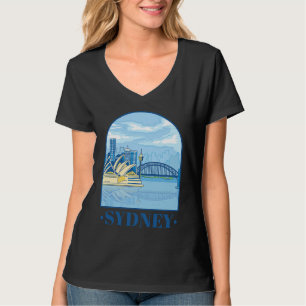 Australia Day Tourists Australian Retro Happy Tra T-Shirt