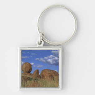 Australia, Devil's Marbles. Spherical sandstone Key Ring