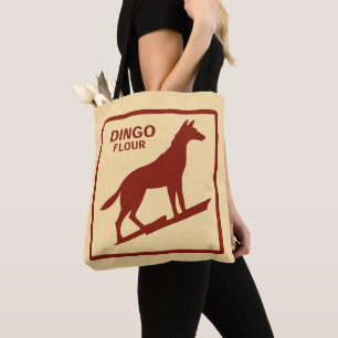 Australia - Dingo Flour Tote Bag