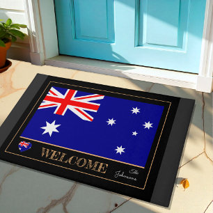 Australia door mat, Australian Flag sport /Welcome Doormat