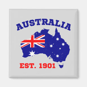 Australia Established 1901 Magnet