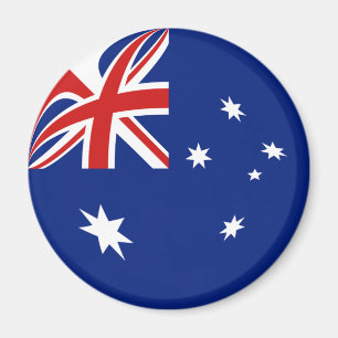 Australia Fisheye Flag Magnet