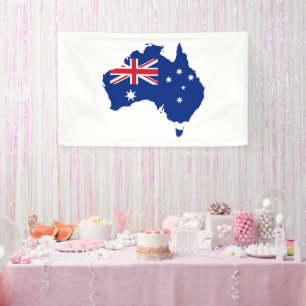 Australia flag banner