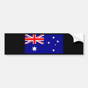 Australia flag bumper sticker