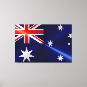 Australia Flag Canvas Print