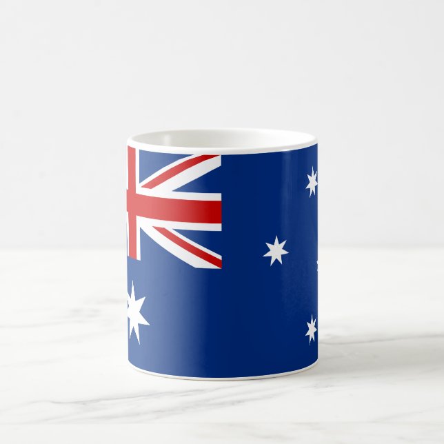 Australia flag coffee mug (Center)