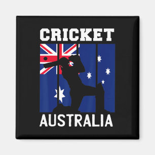 Australia Flag Cricket Fans Player Coach Australia Magnet