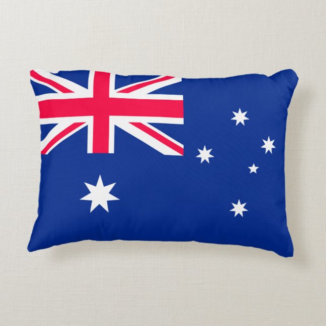Australia Flag Decorative Cushion (Back)