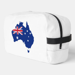 Australia flag dopp kit