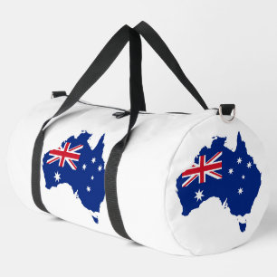 Australia flag duffle bag