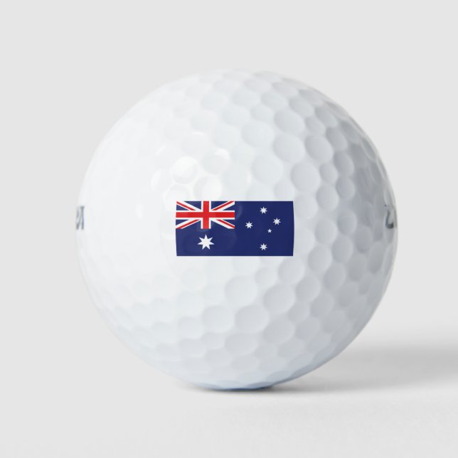 Australia Flag Golf Balls (Front)