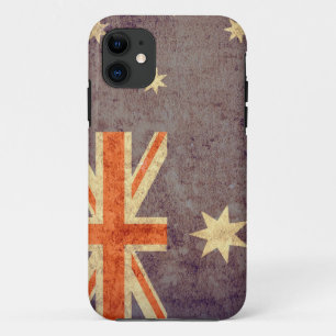 Australia Flag - Grunge Case-Mate iPhone Case