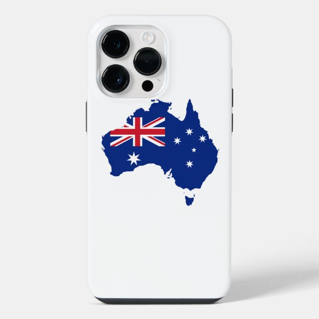 Australia flag iPhone case (Back)