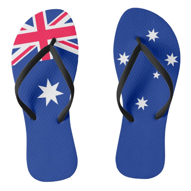 Australia Flag Jandals (Footbed)