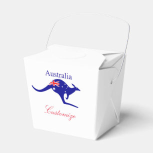 Australia Flag Kangaroo Thunder_Cove Favour Box