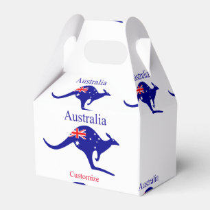 Australia Flag Kangaroo Thunder_Cove Favour Box