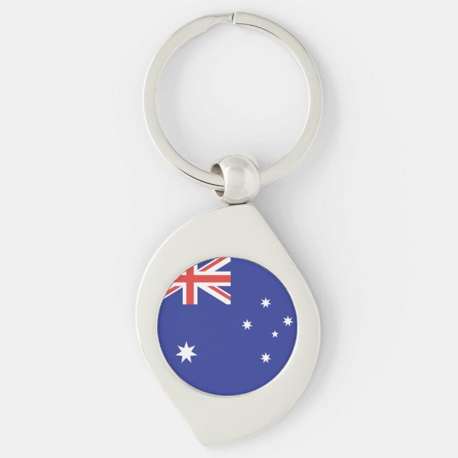 Australia Flag Key Ring (Front)