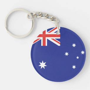 Australia Flag Key Ring