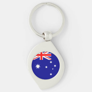 Australia Flag Key Ring