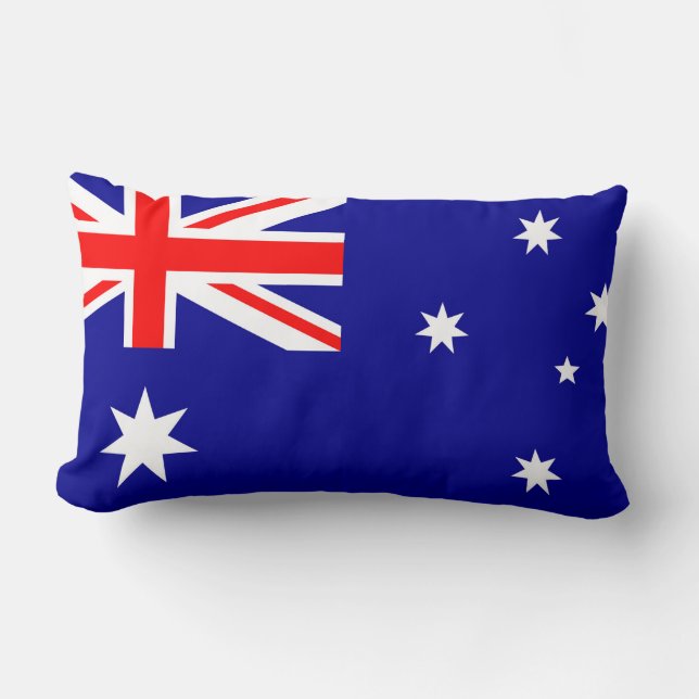 Australia Flag Lumbar Cushion (Front)