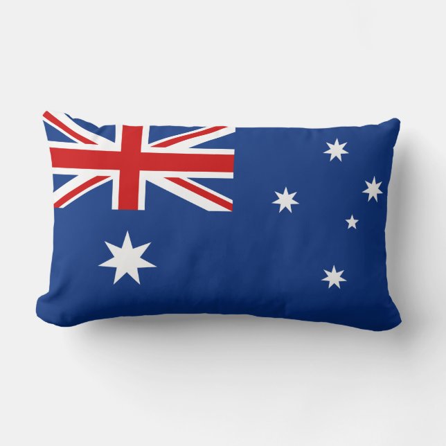 Australia flag lumbar cushion (Front)