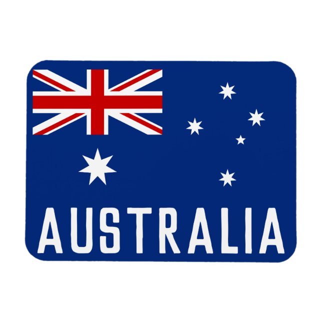 Australia flag magnet (Horizontal)