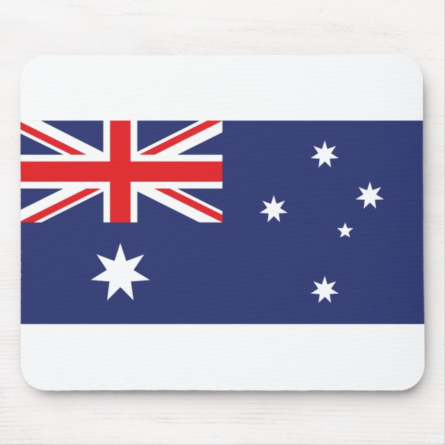 Australia Flag Mouse Pad (Front)