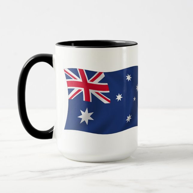 Australia Flag Mug (Left)
