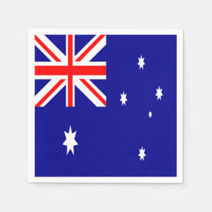 Australia Flag Napkin