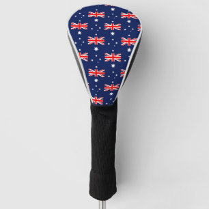 Australia flag pattern golf head cover