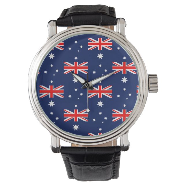 Australia flag pattern watch (Front)