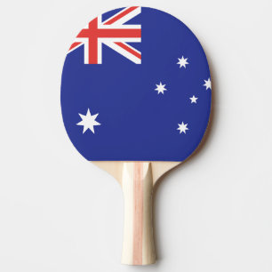 Australia Flag Ping Pong Paddle