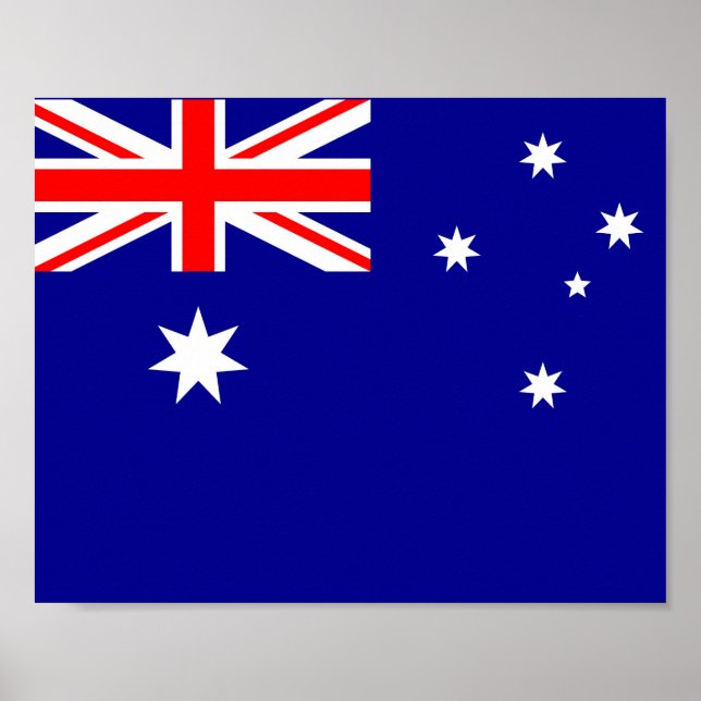 Australia Flag Poster (Front)