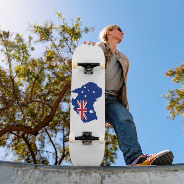 Australia flag skateboard (Outdoor 1)