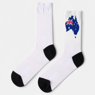 Australia flag socks