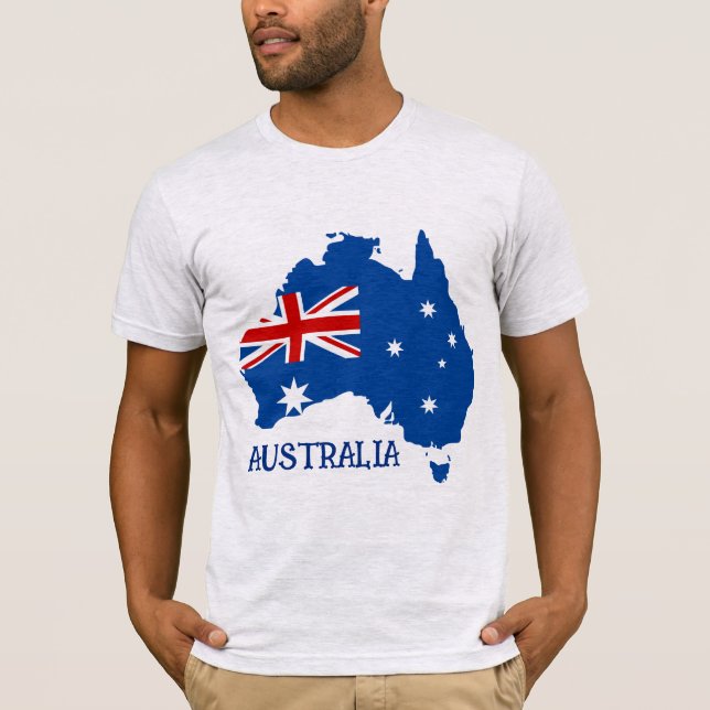 Australia flag T-Shirt (Front)
