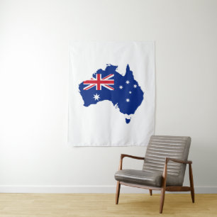 Australia flag tapestry