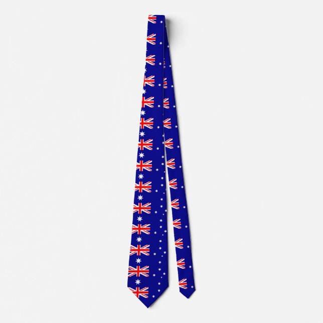 Australia Flag Tie (Front)