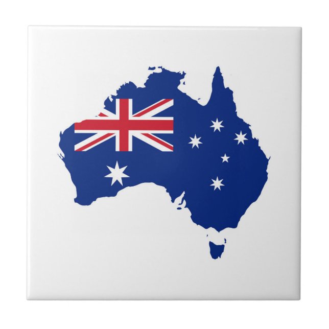 Australia flag tile (Front)