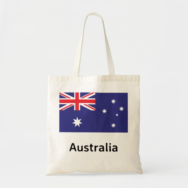 Australia Flag Tote Bag (Front)