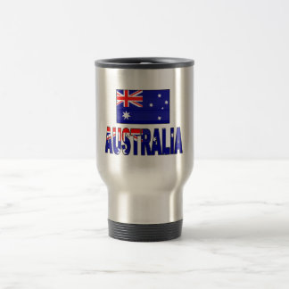 Australia flag travel mug