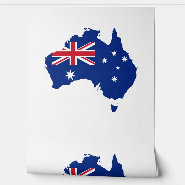 Australia flag wallpaper (Unrolling)
