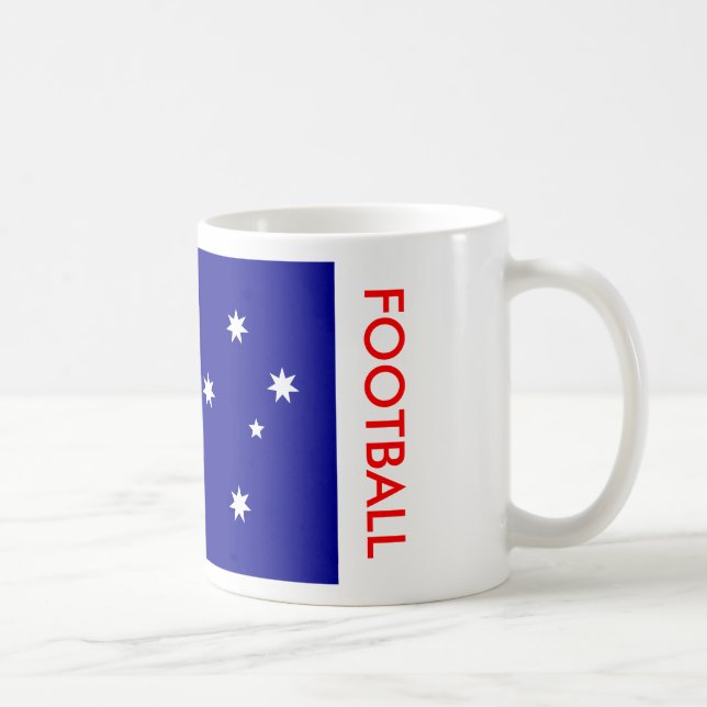 AUSTRALIA FOOTBALL COFFEE MUG (Right)