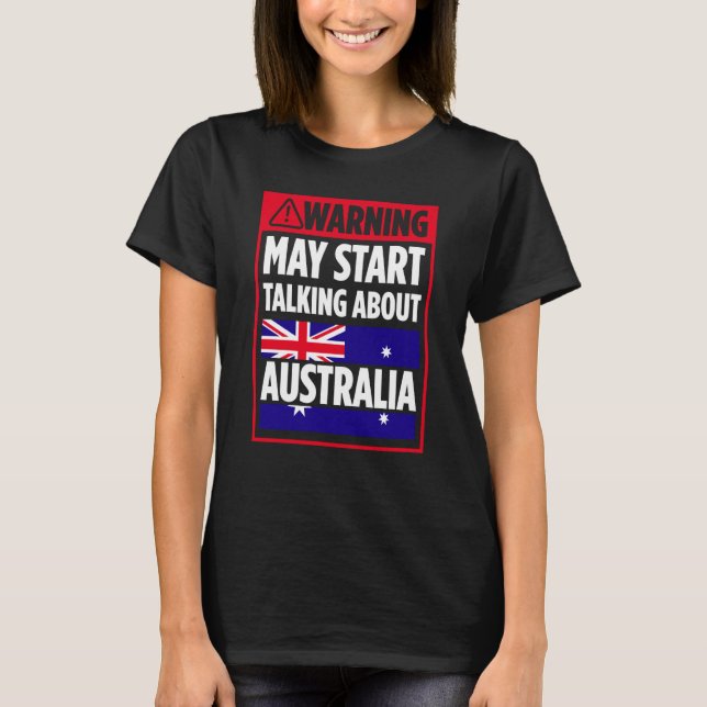 Australia For Proud Australian Aussie Australia Ro T-Shirt (Front)